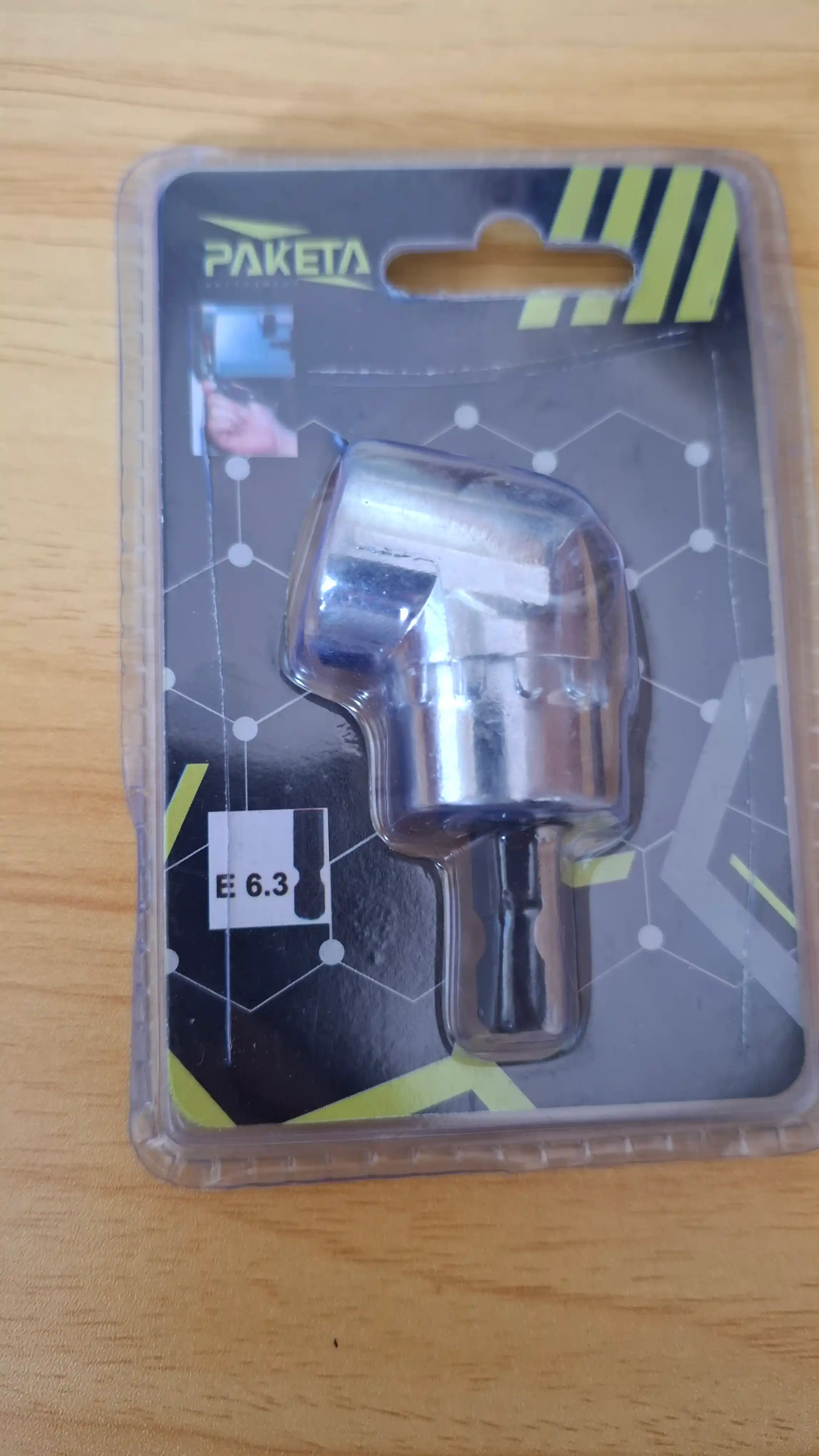 Угловой адаптер 105° для шуруповёрта и дрели (1/4”, 6.35 мм)