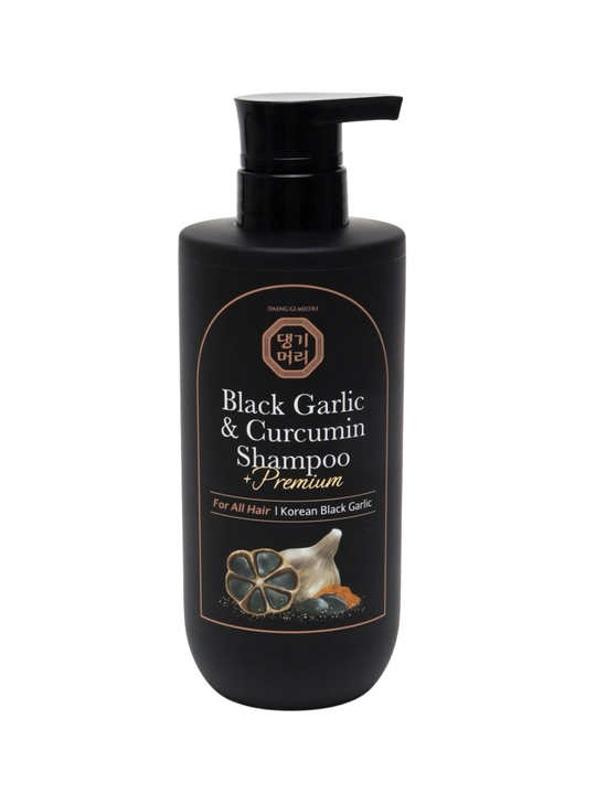 Шампунь против выпадения волос Daeng Gi Meo Ri Premium Black Garlic & Curcumin Shampoo - 
