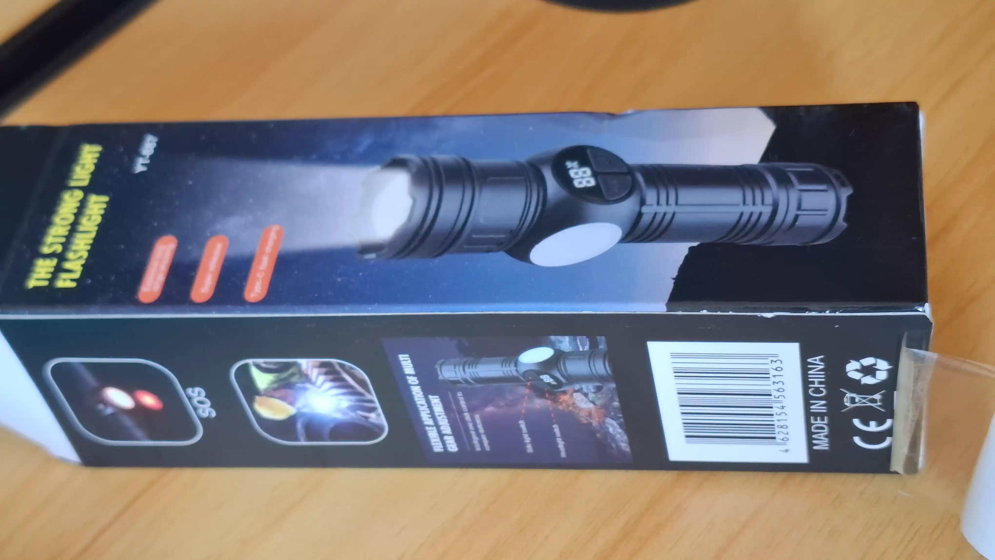 Mini LED fonar BX-P12 — suvga chidamli, taktik, sayohat va baliq ovlash uchun mos