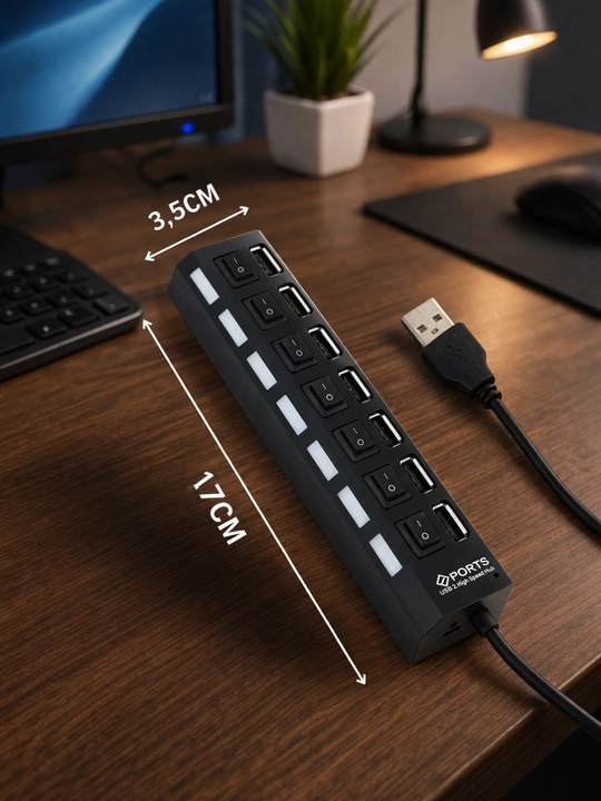 USB HUB 7 portli va 4 portli. usb razvetvitel, usb ko‘paytirgich