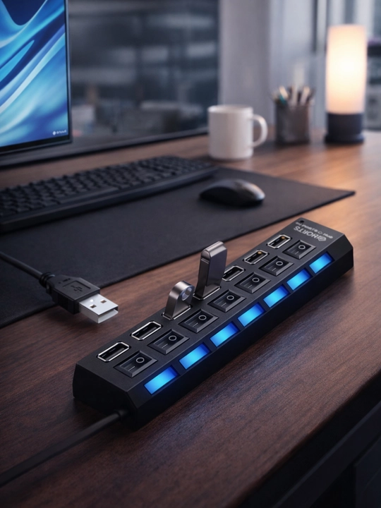 USB HUB 7 portli va 4 portli. usb razvetvitel, usb ko‘paytirgich