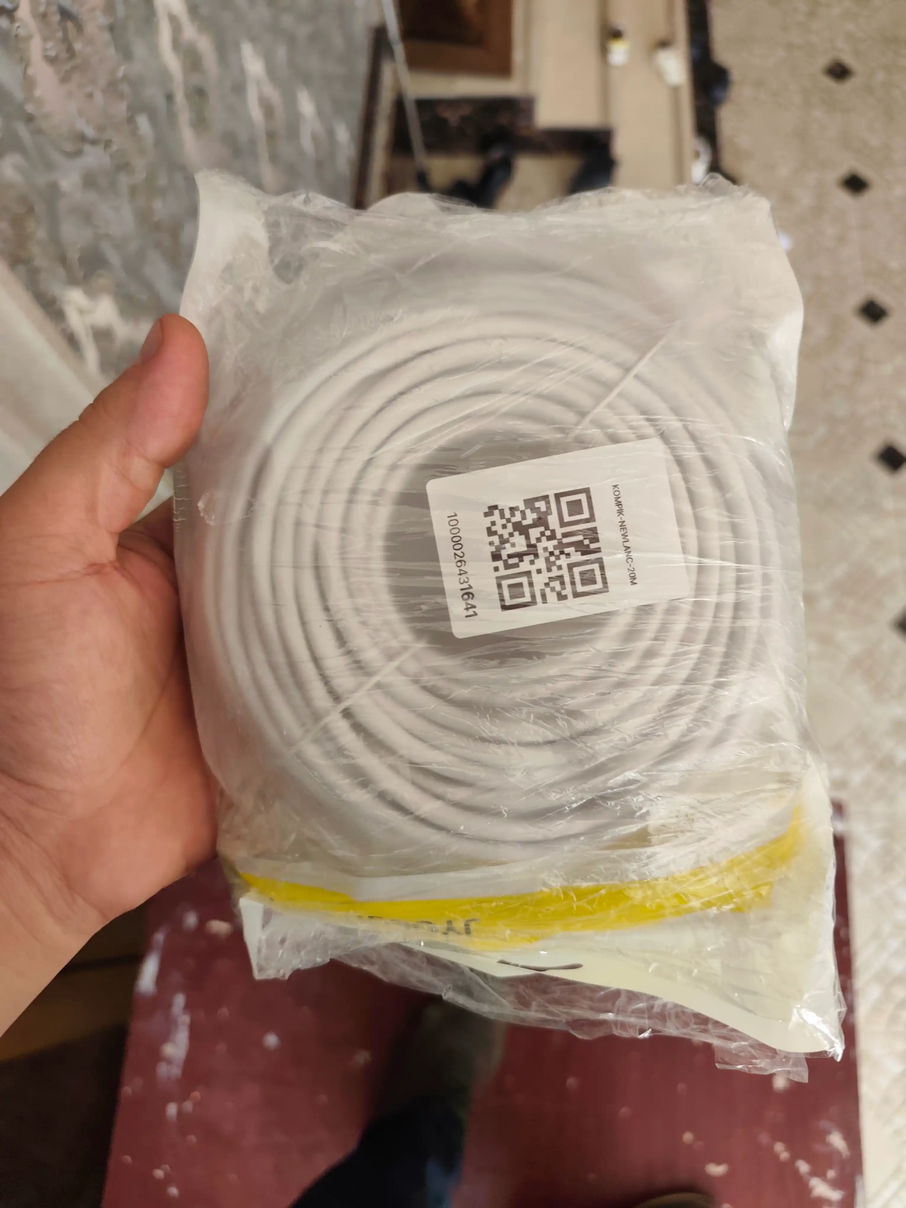 Сетевой кабель CAT-6 LAN до 10Гбит/сек, UTP для интернета, патч-корд RJ45, компьютерный