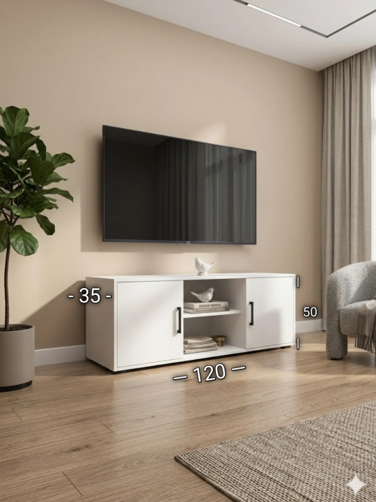TV-tumba EGE mehmonxona uchun, Rossiya LDSP, yig'ilgan holda - 