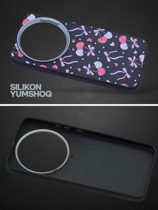 Honor X9B, X9A, X9D, X9C, X8C, X8B, X7D, X7B, X7C, X6C, HONOR 400 L   uchun silikon g'ilof