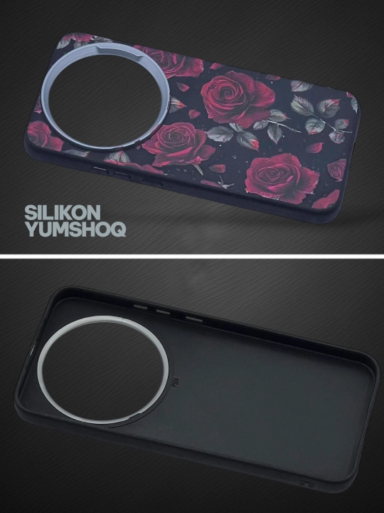 Honor X9B, X9A, X9D, X9C, X8C, X8B, X7D, X7B, X7C, X6C, HONOR 400 L   uchun silikon g'ilof