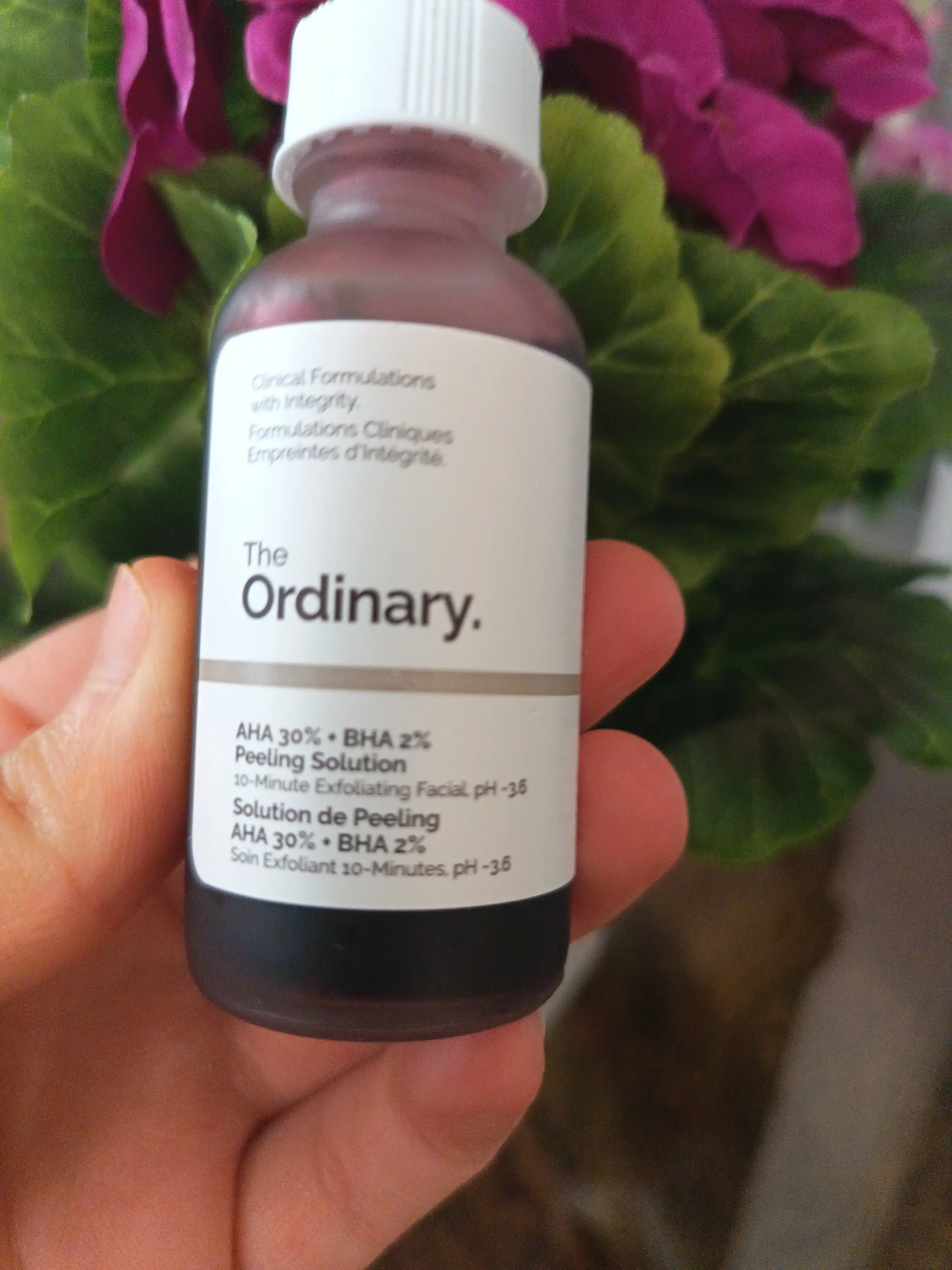 The Ordinary AHA 30% + BHA 2% Peeling Solution – Отшелушивающий пилинг с AHA и BHA, 30 мл