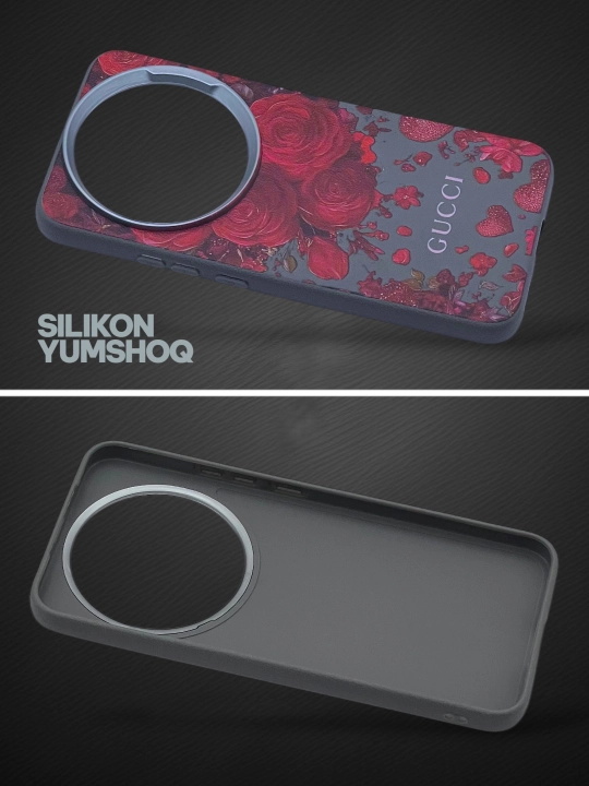 Honor X9B, X9A, X9D, X9C, X8C, X8B, X7D, X7B, X7C, X6C, HONOR 400 L   uchun silikon g'ilof