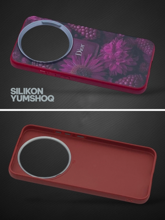Honor X9B, X9A, X9D, X9C, X8C, X8B, X7D, X7B, X7C, X6C, HONOR 400 L   uchun silikon g'ilof
