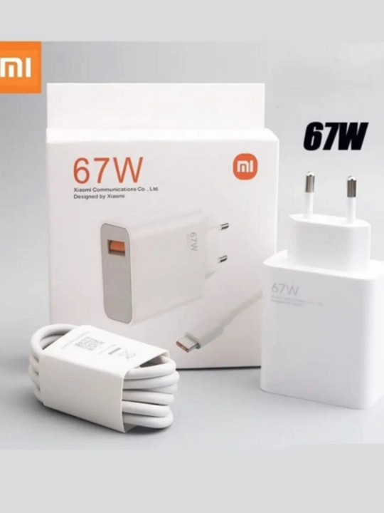 120Вт, 67Вт, 33Вт Быстрая зарядка Xiaomi адаптер USB-C кабель 6A мощный зарядник