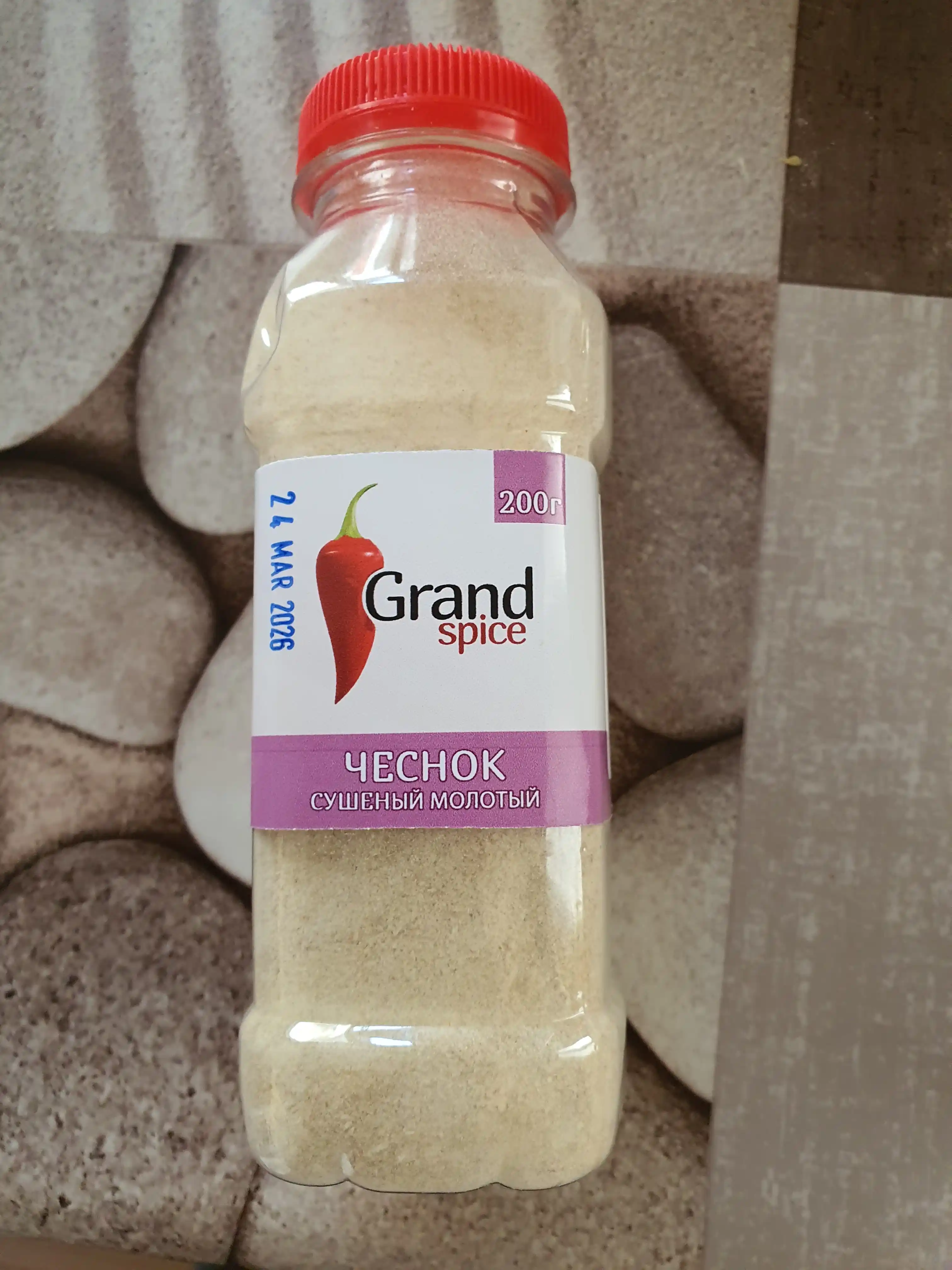 Чеснок cушеный  от "GRAND SPICE" 200гр