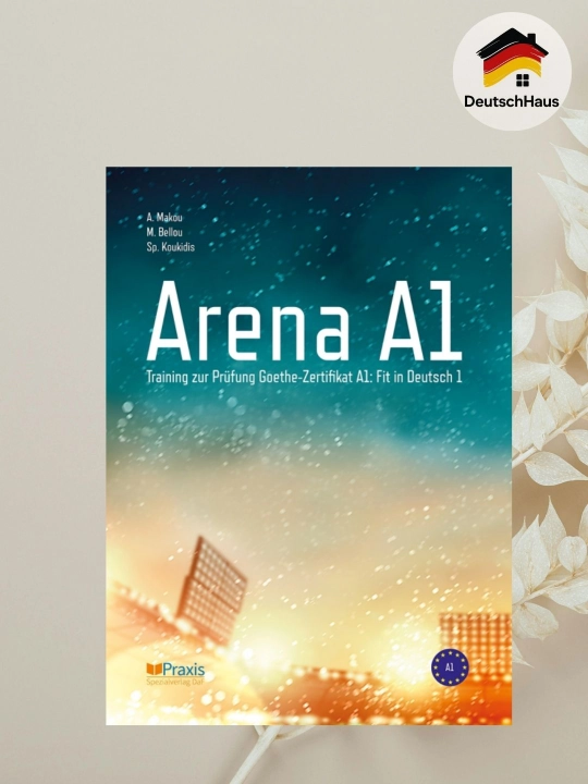Arena A1 Goethe-Zertifikat A1 imtihoniga tayyorlov kitobi, Fit in Deutsch 1, CD yo‘q - 