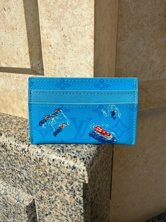 Louis Vuitton Kartalar, id-karta, tashrif qog‘ozlari uchun kartogolder-hamyon, qutisiz