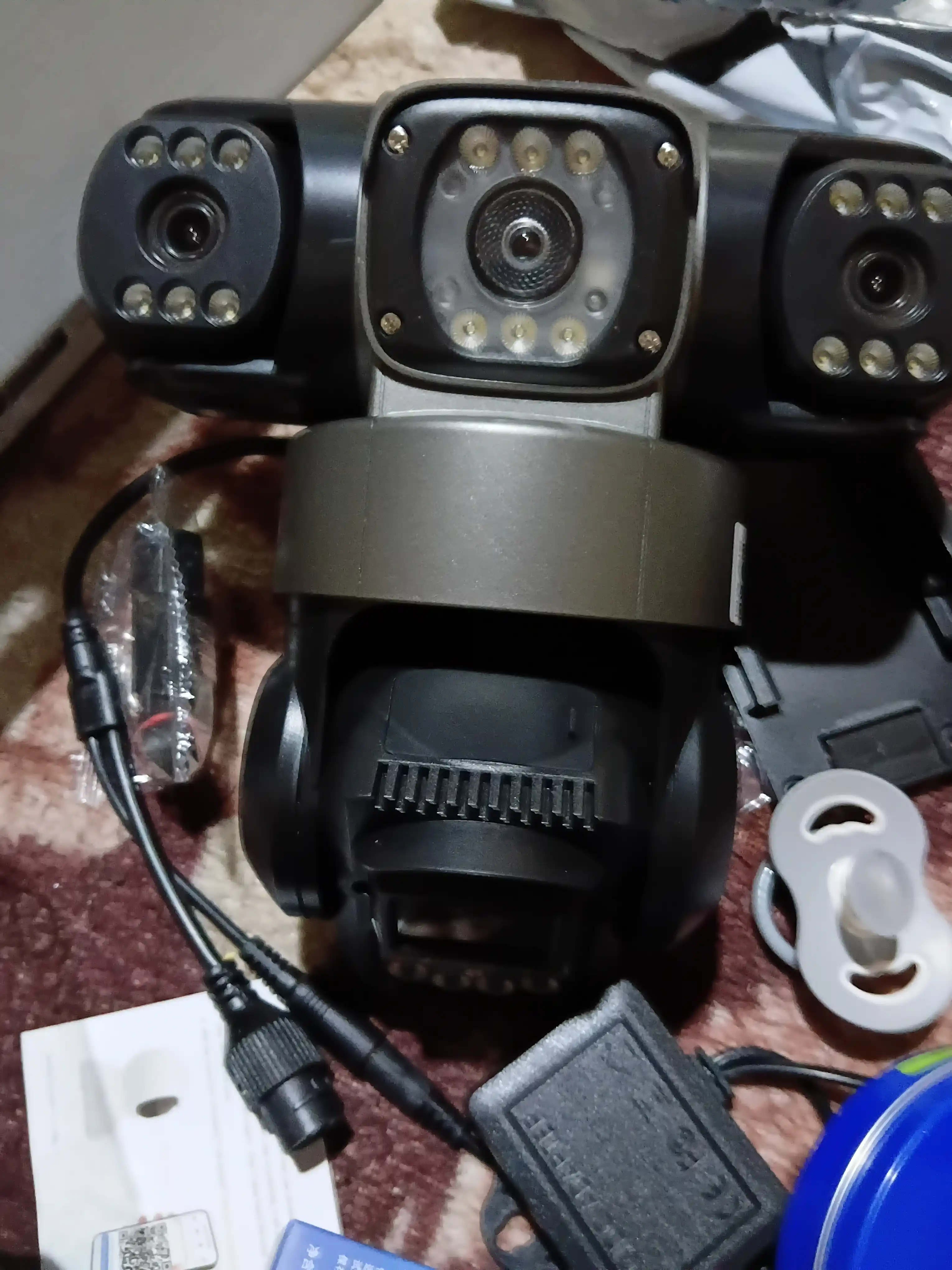 Камеры видеонаблюдения v380 5+5+5=15MP Full HD изображение