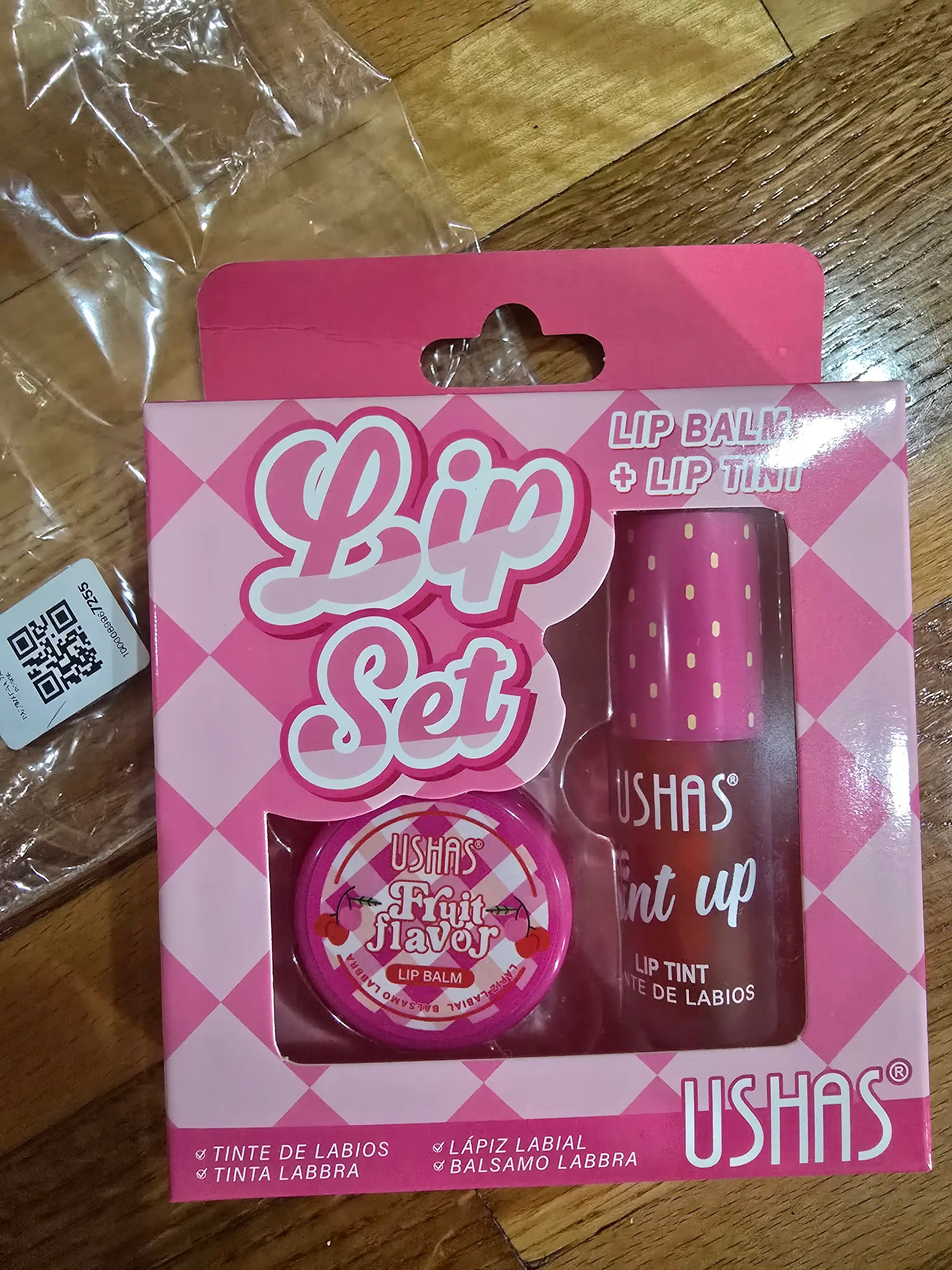 Набор для губ USHAS Lip Set – тинт для губ и бальзам 2-в-1