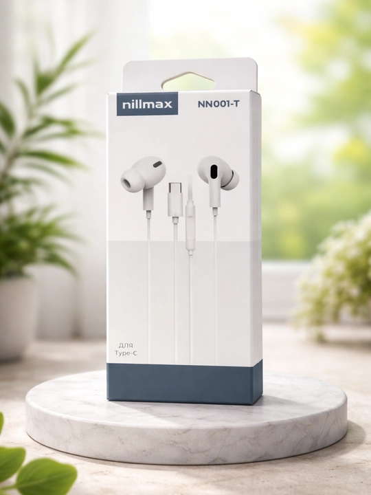 Проводные наушники Nilmax NN002-T Type-C с микрофоном