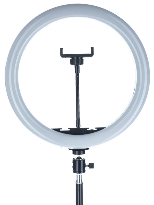RGB ring light tripod bilan, telefon uchun selfie yoritish chirog‘i