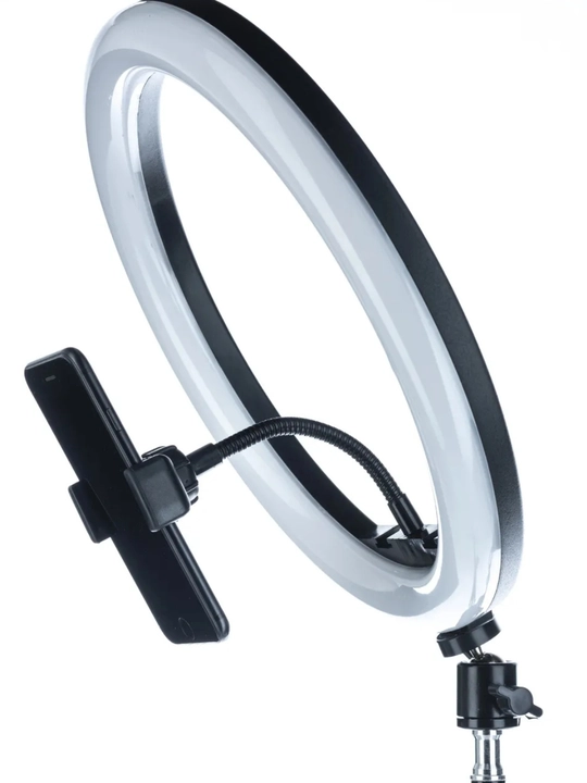 RGB ring light tripod bilan, telefon uchun selfie yoritish chirog‘i