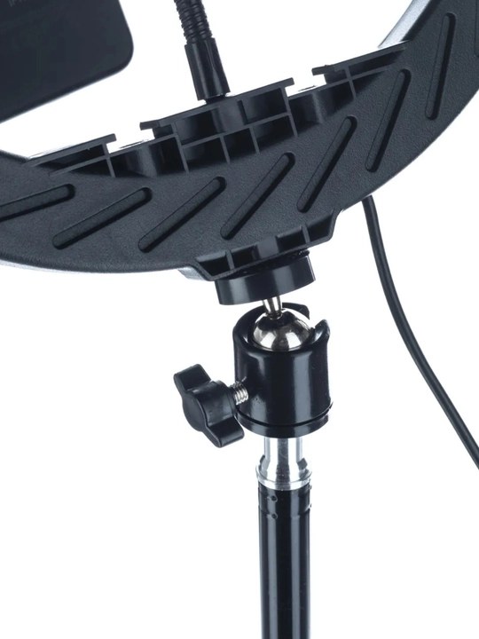 RGB ring light tripod bilan, telefon uchun selfie yoritish chirog‘i