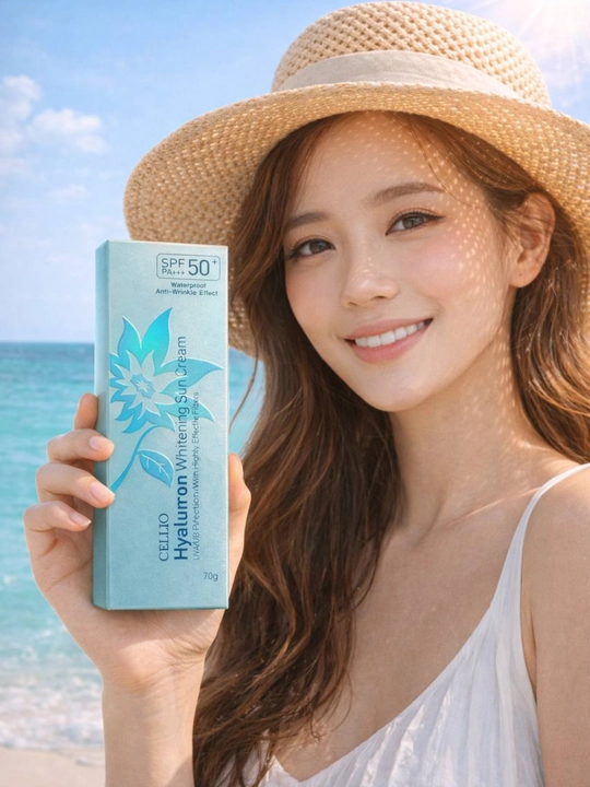 Quyoshdan himoya qiluvchi krem SPF 50+ PA+++ yuz va tana uchun