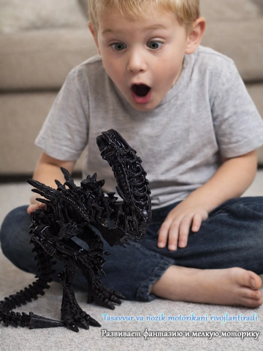 Harakatlanuvchi figura Ksenomorf Chet ellik