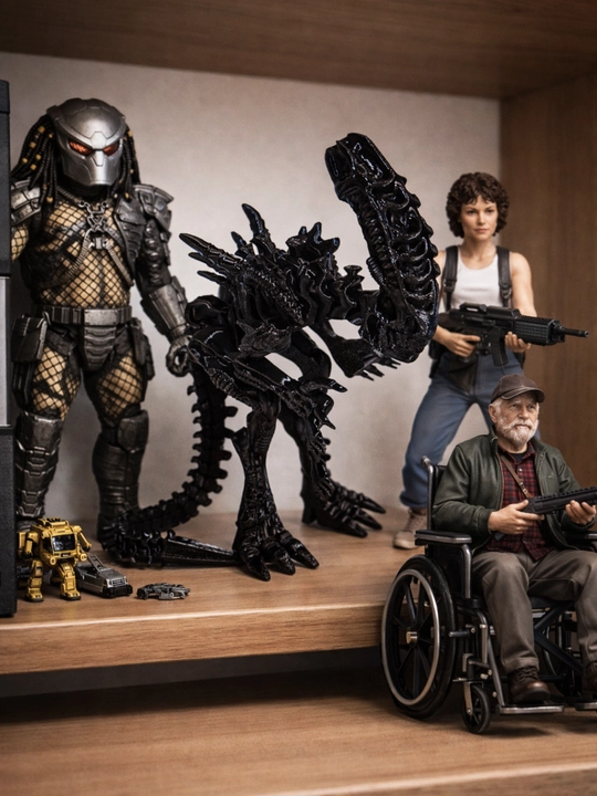 Harakatlanuvchi figura Ksenomorf Chet ellik