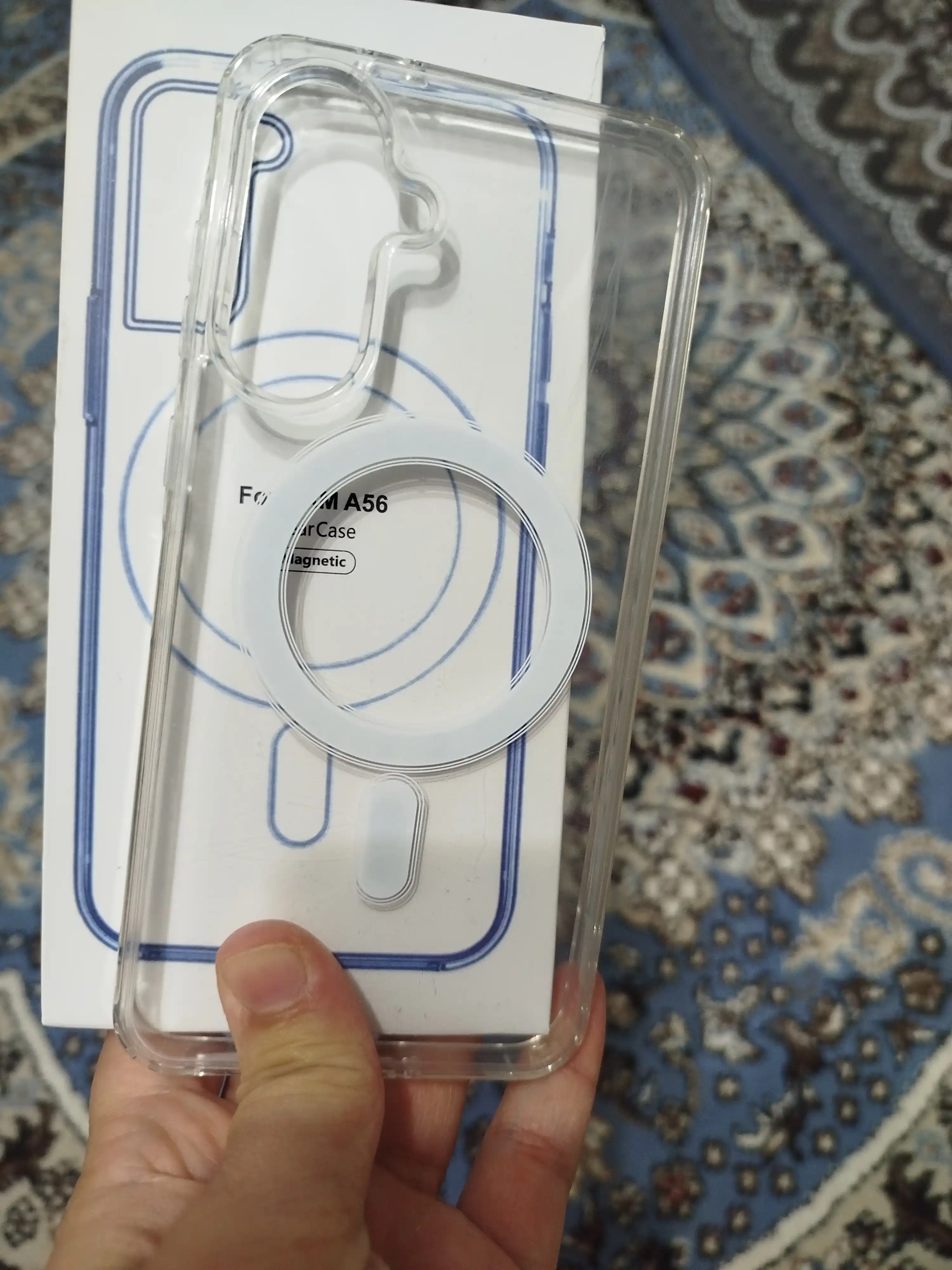 Прозрачный чехол MagSafe для Samsung  A17, A36, S26, S25, S24, S24, S23, S22, S21 Ultra