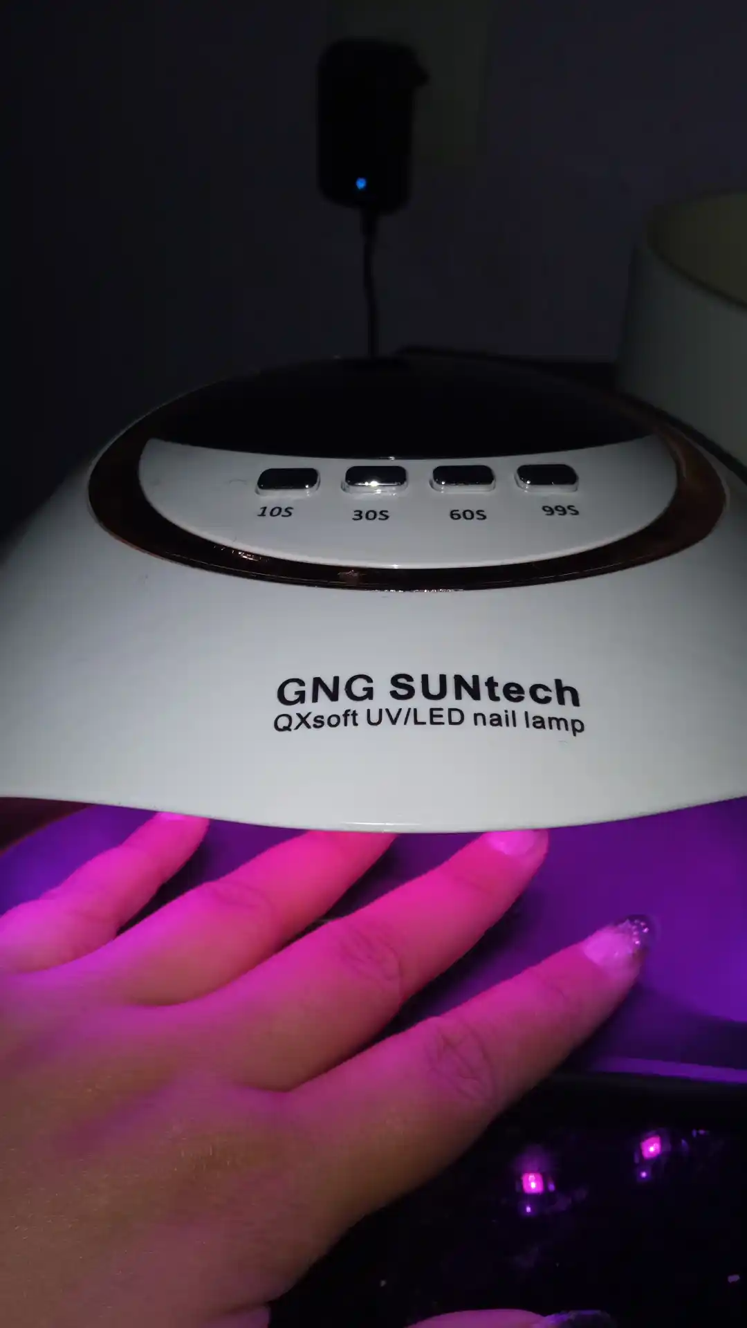 Manikyur va pedikyur lampasi, professional UVLED manikyur lampasi GNG SUNtech QXsoft