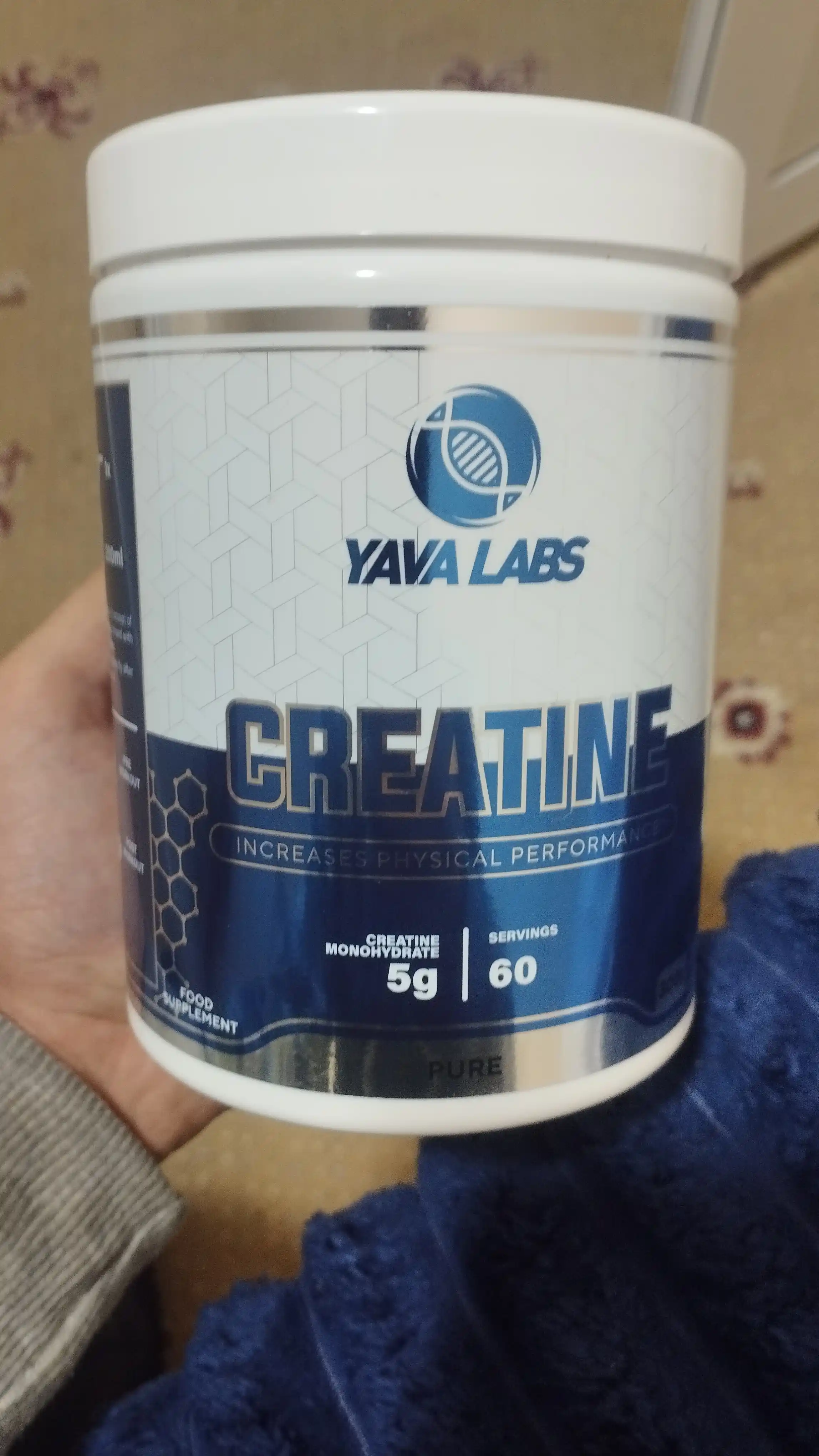 YAVA LABS CREATINE kukun, kapsula, mazza qo'shilgan