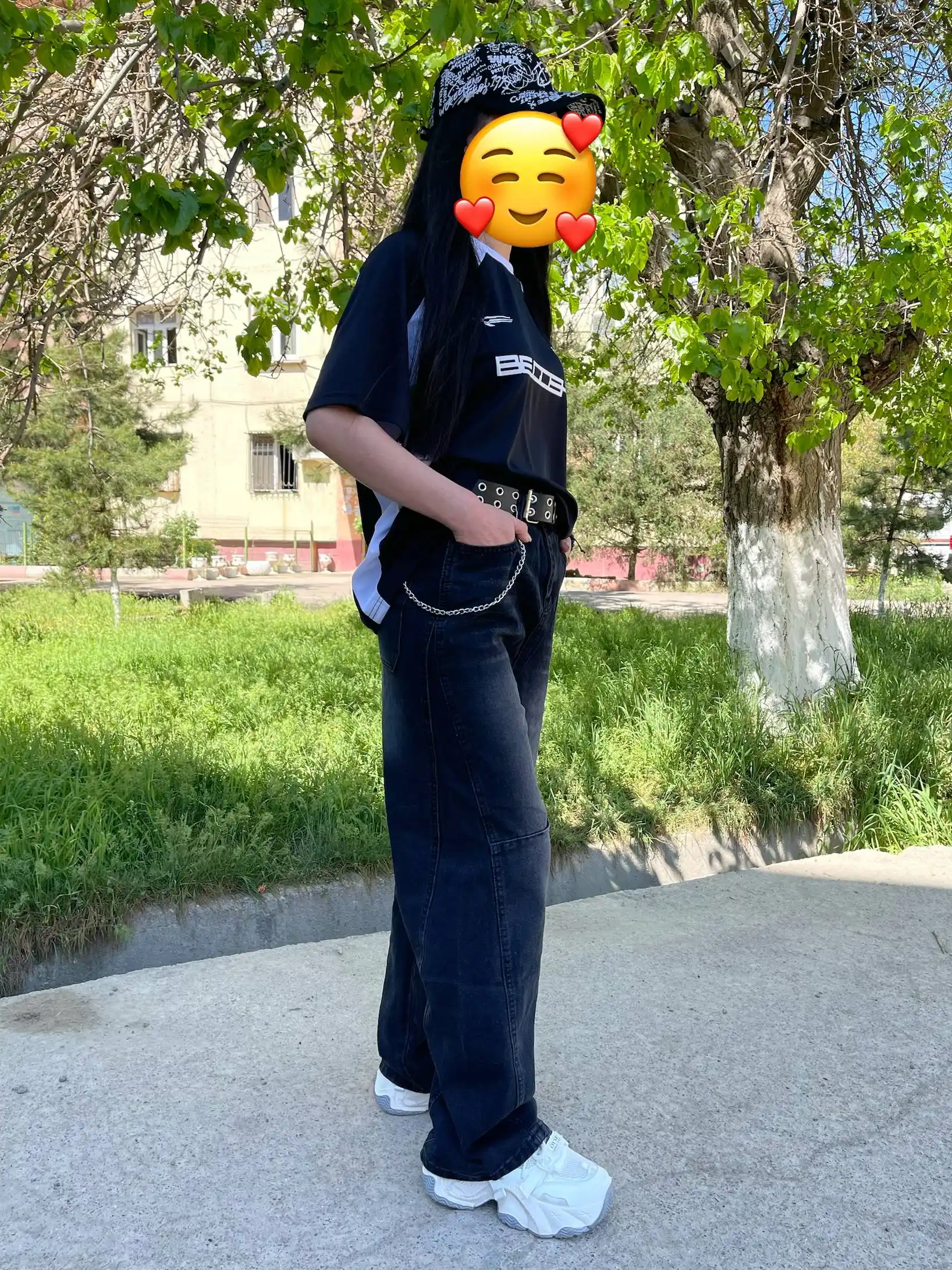 Ayollar uchun keng jinsi shimlar, erkaklar uchun BAGGY jinsi Y2K uslubida,bo‘sh,keng,S-3XL
