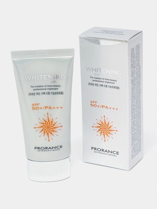 Whitening sun cream PRORANCE SPF50+/PA+++ yuz uchun himoya kremi