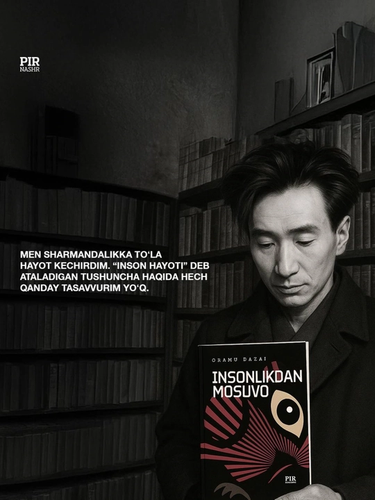Книга Осаму Дадзай Исповедь неполноценного человека роман психологический бестселлер