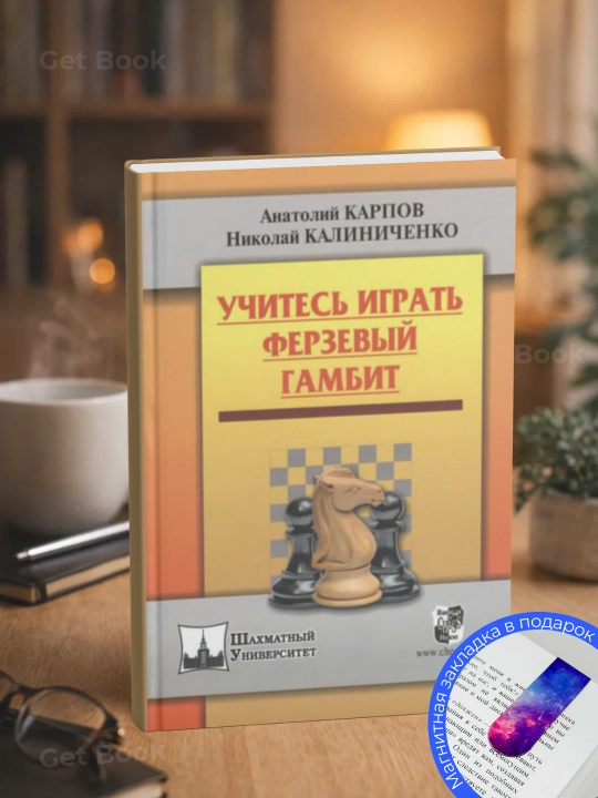Карпов А., Калиниченко Н. Учитесь играть Ферзевый гамбит. книги по шахматам - 