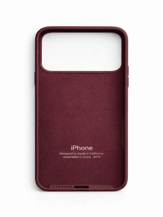 IPhone 17 / 16 / 15 / 14 / 13 / 12 Pro Maxlar uchun silikon g‘iloflar