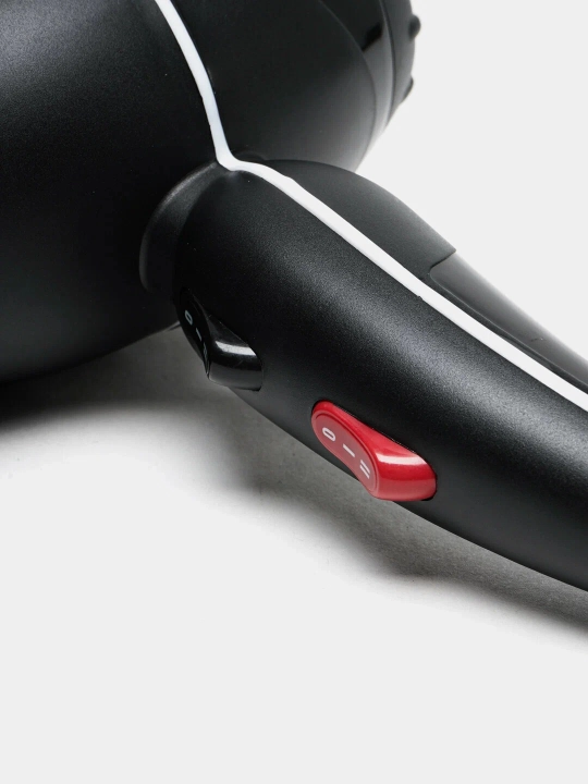 MAC styler MC-6682 professional soch quritgichi, ionizatsiya bilan quritish va pardozlash uchun mo‘ljallangan, 2200W