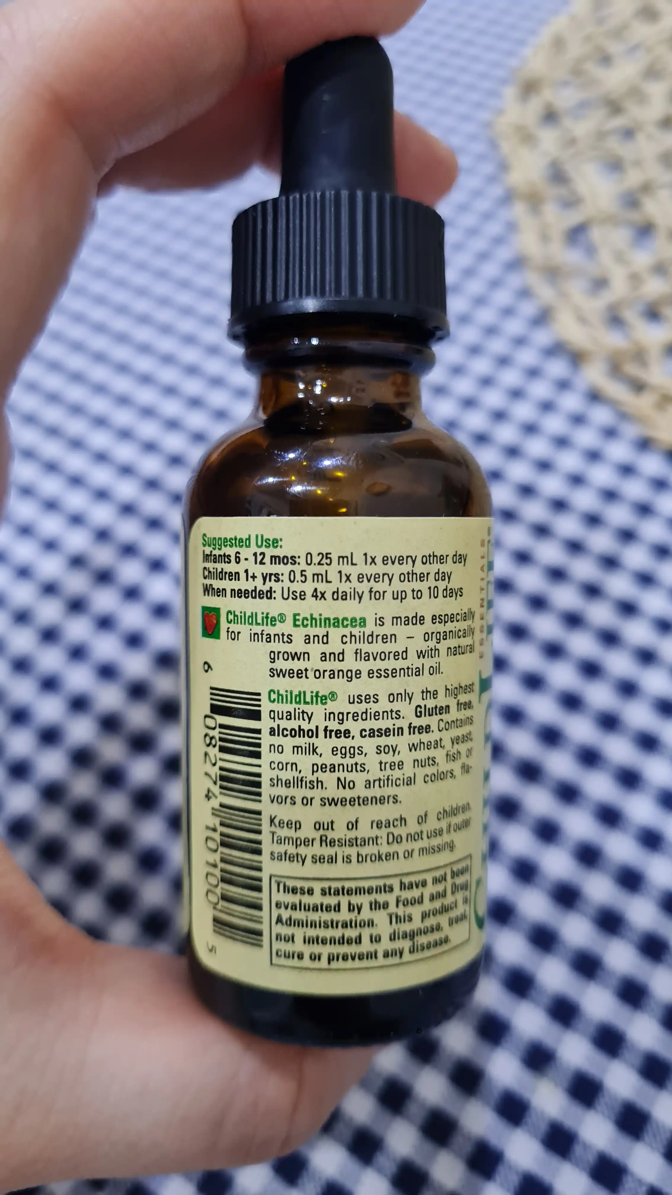 ChildLife Essentials, Эхинацея, со вкусом натурального апельсина, 30 мл
