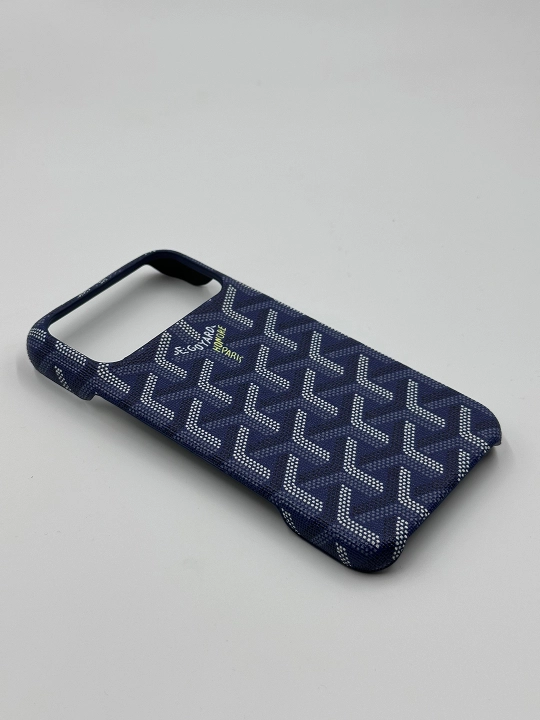 Современный чехол в стиле Goyard для iPhone серии 13–17