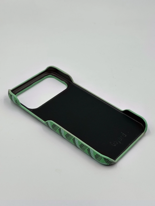 Современный чехол в стиле Goyard для iPhone серии 13–17