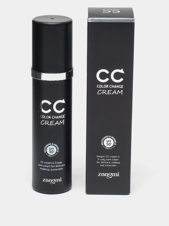 CC крем ZANGMI SPF 50 — для лица, защита от солнца и тональный уход в одном средстве