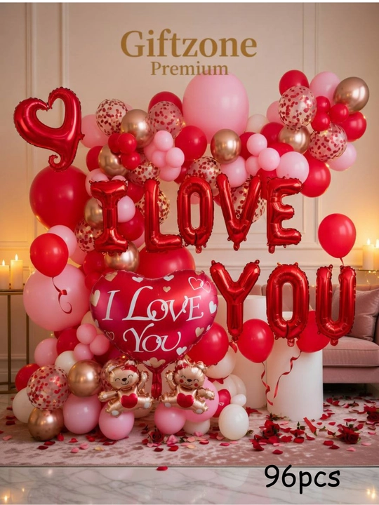 Набор воздушных шаров I LOVE YOU