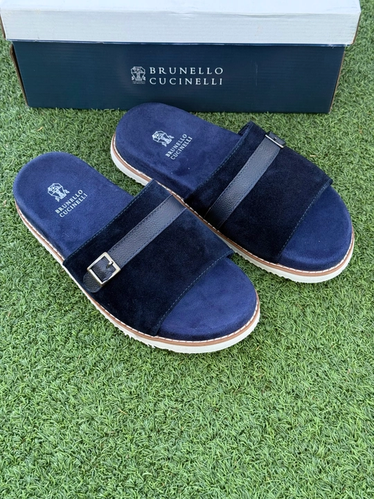 Мужские шлепанцы Brunello Cucinelli, легкие и удобные