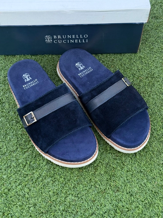 Мужские шлепанцы Brunello Cucinelli, легкие и удобные