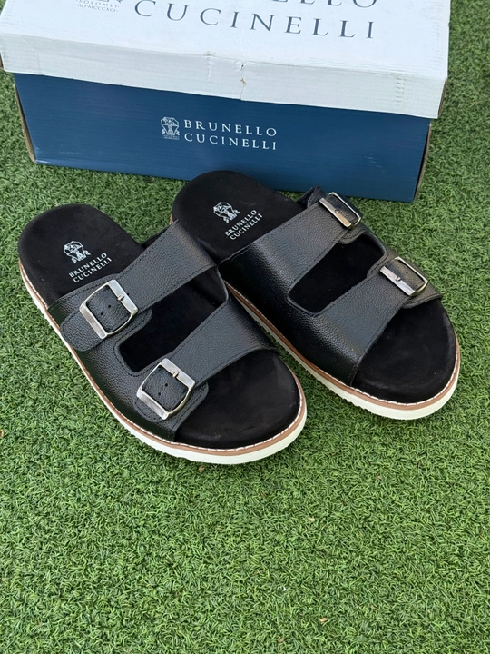 Мужские шлепанцы Brunello Cucinelli, легкие и удобные