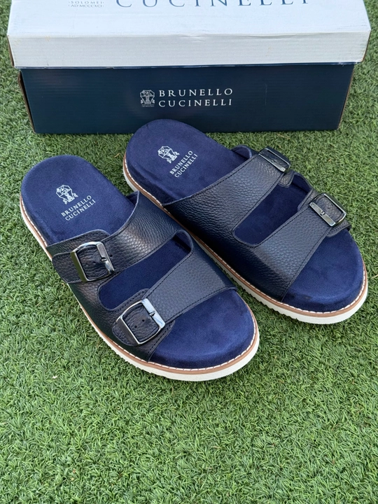Мужские шлепанцы Brunello Cucinelli, легкие и удобные