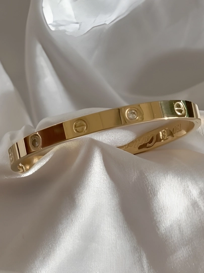 Женский набор браслетов в стиле Cartier из нержавеющей стали — MZNJWL-BLAGUZUK-ЗОЛХАКИ-19
