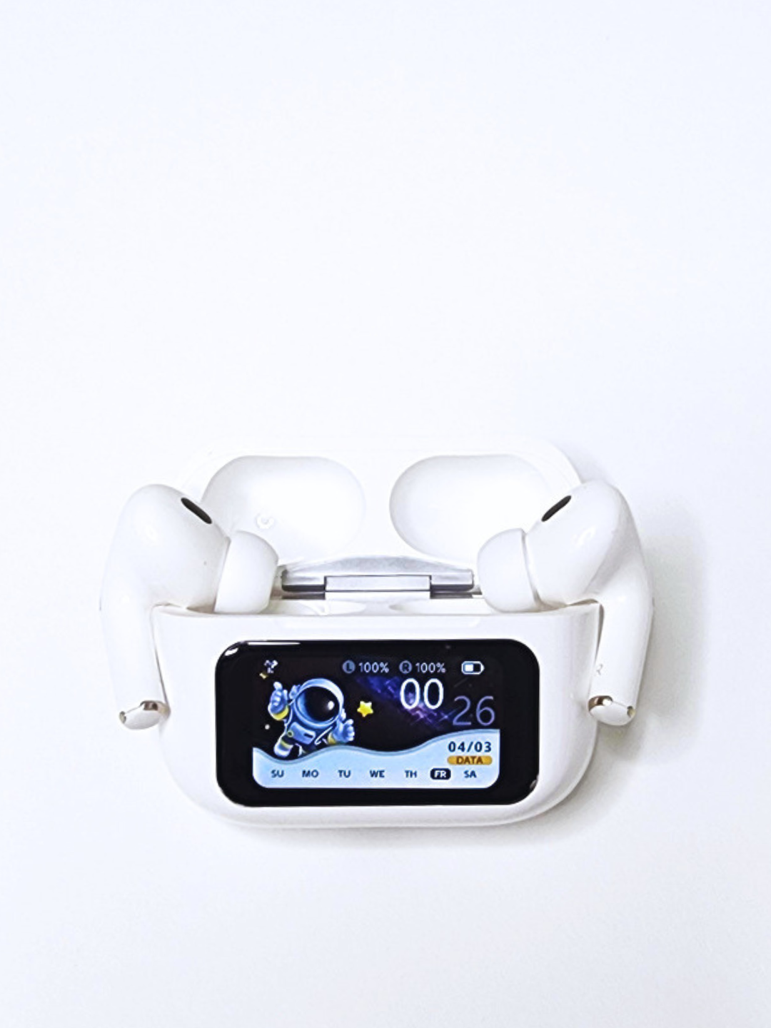 A9 PRO quloqchin shovqinni kamaytirish (ANC) funksiyasi, Bluetooth 5.4 va ekranli keys
