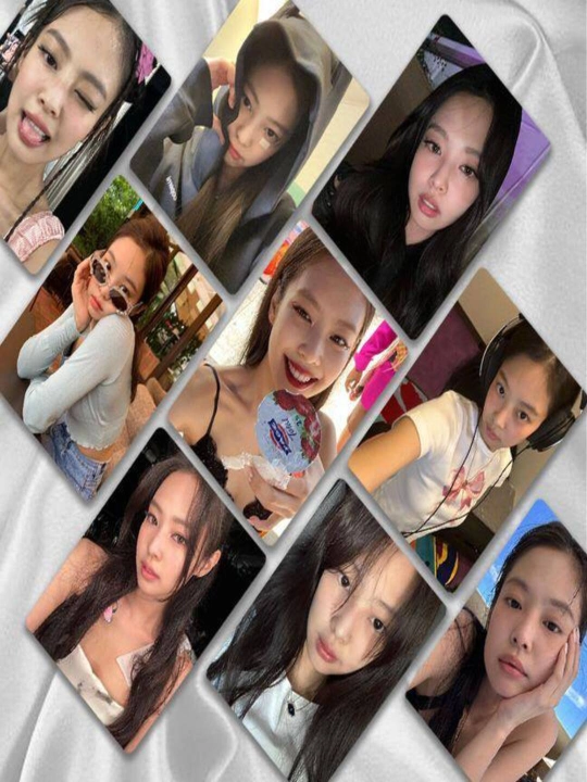 Набор карты, 5 штук, BLACKPINK, BTS, JISOO, JENNIE, ROSE, LISA, JUNGKOOK