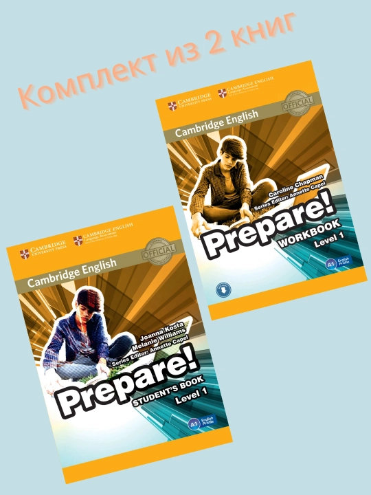 Prepare! Student's book. Prepare! Workbook book. Level 1 - 