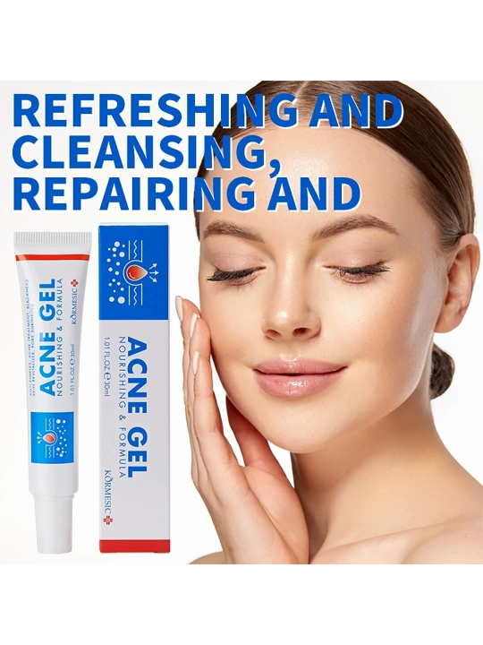 KORMESIC Sivilce Qarshi Kremi-Gel, 30 ml, Akne Treatment - 