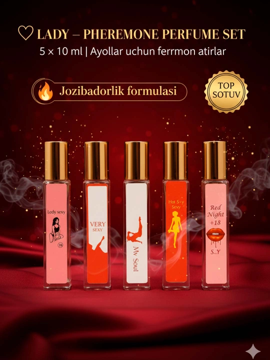 Feromon — feromonli atir (raspiv) 5in1  Hot • Very • Special • My Soul - 