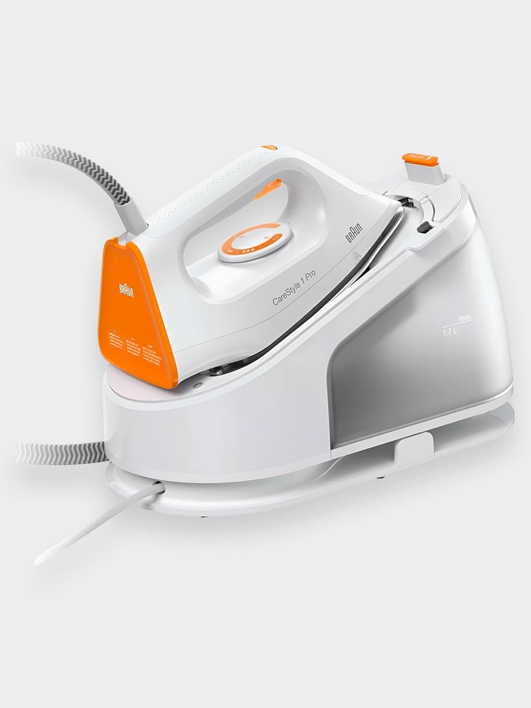 Парогенератор Braun "CareStyle 1 Pro", съёмный резервуар, белый - 